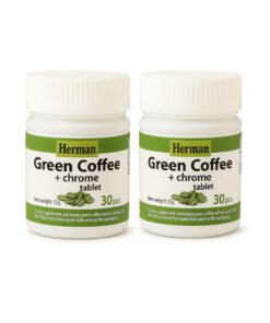 هيرمان جرين كوفي للتخسيس وانقاص الوزن HERMAN Green Coffee Plus Chrome 2