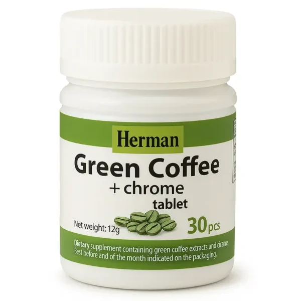 HERMAN Green Coffee Plus Chrome