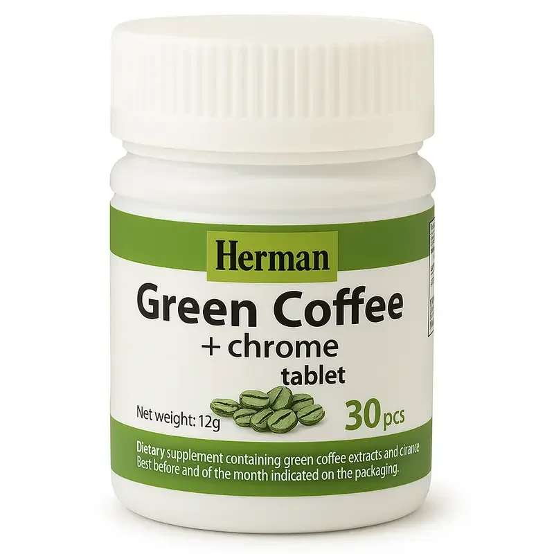HERMAN Green Coffee Plus Chrome